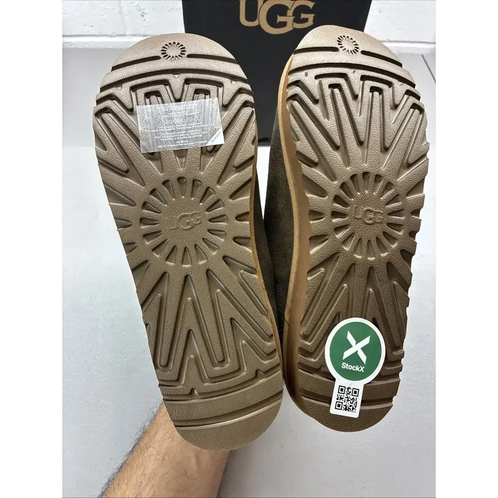 Mens Size 8 UGG Tasman Baxter Slipper Chestnut Shoes 1173810 NEW With Box